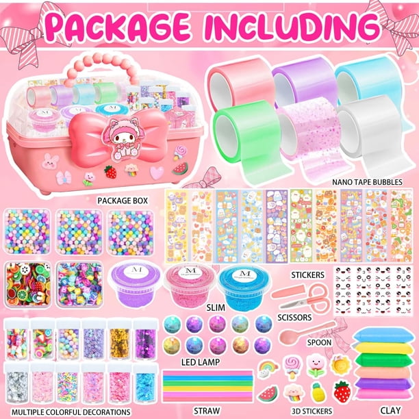 Nano Tape Bubble Kit de création de bulles pour enfants, Nano Tape Bubbles