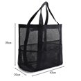 thumbnail image 2 of WIFKLSIIPG Beach Bag Seaside Travel Mesh Beach Bag Large Capacity Towel Slippers Mesh Storage Bag, 2 of 7