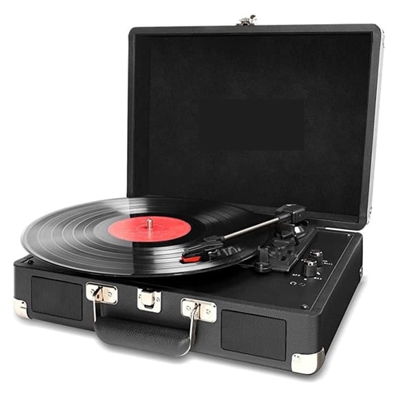Retro Vinyl Record Player Phonograph Phonograph Living Room Decoration Antique Stereo Home European-style Gifts ,Simple Setup