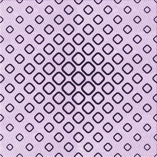Ahgly Company Machine Washable Indoor Square Transitional Purple Flower Purple Area Rugs, 4' Square