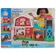 thumbnail image 3 of Fisher-Price Little People Caring Fun Animal Farm Playset Toddler Learning Toy, Multilanguage Version, 3 of 7