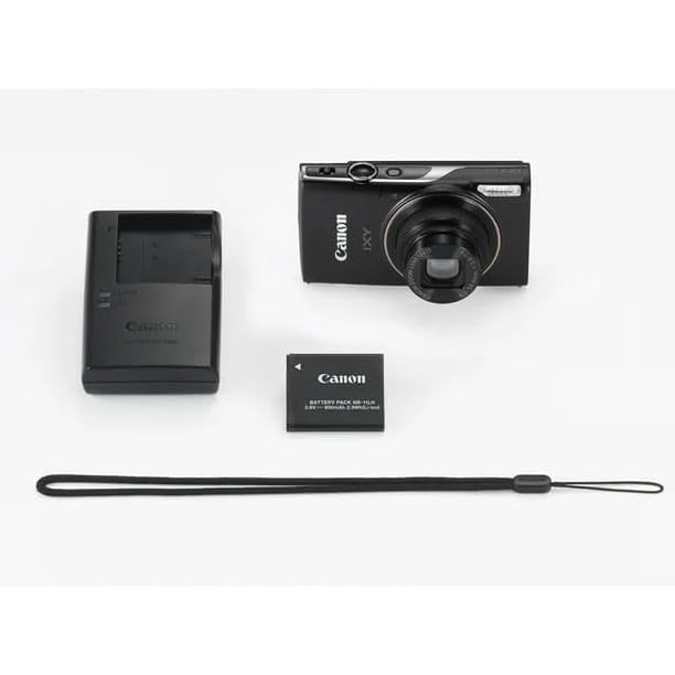 Canon IXY 650 Compact Digital Camera - Black, 12x Optical Zoom, Wi