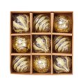 thumbnail image 1 of Maoww 9pieces Durable Christmas Decorations Tree Ornaments For Holiday Cheer Adding Festive Atmosphere Gold, 1 of 6