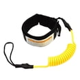 thumbnail image 1 of 6m Surfing Leash Surfboard Bodyboarding Leg Rope paddle Board Wrist/ Leash - Yellow, 5ft, 1 of 9