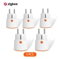 thumbnail image 1 of Tuya Smart Plug Mini Electrical Power on Appliances Accessories Outlet Voice Control Lights On/Off Switch Home Travel Assistant Accessories EU Plug, 1 of 9