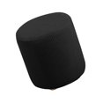 thumbnail image 2 of Langgg Housse Extensible pour Pouf, Protecteur de Meuble, Canapé Rond, Housse Élastique pour Pouf, Housses de Repose-Pieds, Housses de Sofa, Housse Ronde, Maison, Noir, 2 of 8