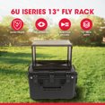 thumbnail image 3 of SKB 6U iSeries Porte-Mouches Moulé par Injection de 13 Pouces avec Roues et Poignée Intégrées, 3 of 9