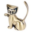 thumbnail image 4 of Support de Bague Dieu Chat, Support de Bague en Métal Assez d'Espace pour Bagues, 4 of 8
