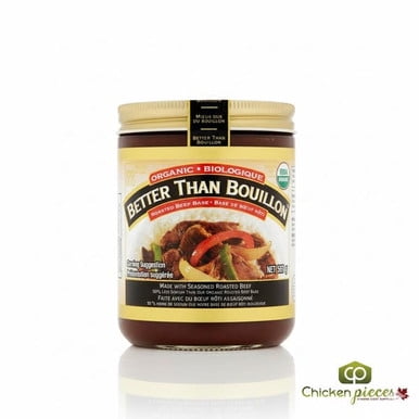 Better Than Bouillon Base de Bœuf Biologique / Riche Saveur Rôtie 597 G/1,32 Lb