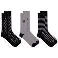 thumbnail image 1 of Chaps Mens Casual 3 Pair Crew Socks, 1 of 3