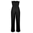thumbnail image 4 of EQWLJWE Pantalons pour Femmes Décontractés Combinaisons pour Femmes Coupe Ajustée Taille à Volants Combinaison Décontractée Pantalons pour Femmes Liquidation, 4 of 7
