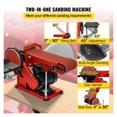thumbnail image 3 of Belt Disc Sander 4x36inch and 6inch Disc, Benchtop Disc Belt Sander 375W Powerful Bench Sander For Woodworking, 3 of 6