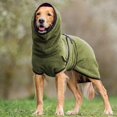 thumbnail image 1 of Dog Bathrobe Towel  Pet Drying Moisture Absorbing Bath Robe  Adjustable Microfibre Dog Bathrobe Fast Dry Dressing Gown Quick Drying Pajamas Toweling Super Absorbent Pet Robe Coat, 1 of 2