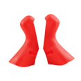 thumbnail image 3 of Lipstore 2 Pieces Bike Brake Levers Hoods Protector Anti Slip Bike Brake Handle Cover Red, 3 of 8