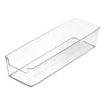 thumbnail image 1 of Drawer Storage Divid Box Transparent Plastic Tray, Stackable Storage Organizer for Bedroom Bathroom Office Use, 1 of 5