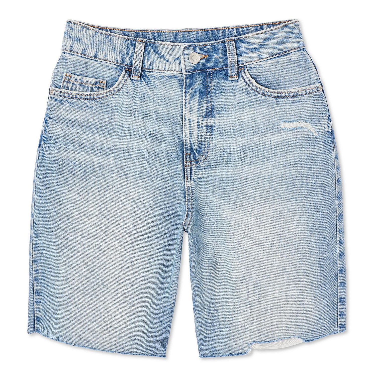 No Boundaries Women's Denim Bermuda Short
