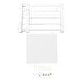 thumbnail image 2 of Shelf Dividers,PP Steel Tube Closet Tension Shelf Expandable Nail Free Wardrobe Cupboard Divider Storage Rack, 2 of 8