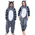 thumbnail image 1 of Kids Unisex Super Soft Fleece Raccoon Onesie, 1 of 1