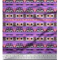 thumbnail image 1 of Soimoi Poly Georgette Fabric Aztec Southwestern Printed Craft Fabric by The Yard 52 Inch Wide, 1 of 3