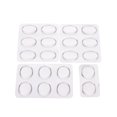 thumbnail image 1 of 20pcs Drum Mute Pads Set Dampeners Silencer for Percussion Instrument Accessories Transparent, 1 of 6