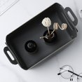 thumbnail image 3 of Big Sale ! Huayishang Home Textile Storage,Storage Case,Desktop Leather Storage Box Foldable Organizer Basket with Handle Cosmetics Snacks Sundries Storage, 3 of 8