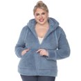 thumbnail image 1 of White Mark Veste Sherpa à Capuchon pour Femmes, 1 of 6