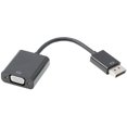 thumbnail image 1 of PRO SIGNAL - Adaptateur DisplayPort Mâle vers VGA Femelle, Noir, 1 of 1