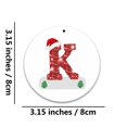 thumbnail image 4 of Birdeem Christmas Alphabet Decorations Personalized for Gift Christmas Tree Hanging Ornament Diy Decorations, 4 of 10