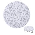 thumbnail image 1 of Indoor Outdoor Patio  Fitted Vinyl Tablecloth Flannel Elastic Edge Waterproof Plastic Cover, 1 of 9