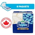 thumbnail image 2 of Royale Mouchoirs 3 Épaisseurs, 8 Paquets Format Poche, 10 Mouchoirs par Paquet, 2 of 22