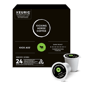 Kicking Horse Kick Ass, Roast foncé, K-Cup Coffee Pottes