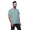 thumbnail image 2 of Atasi Indian Kurta For Boys Printed Short Sleeve Kurta For Men Designer Kurta, 2 of 5