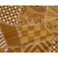 thumbnail image 5 of oneOone Polyester Spandex Orange Fabric Block Sewing Material Print Fabric By The Yard 56 Inch Wide, 5 of 5