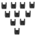 thumbnail image 2 of Plastic Pool Cue Holder with Screw Hole, 10pcs Portable Cue Clip for Cue Rack Mount on Wall or Shelf, 2 of 8