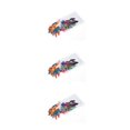 thumbnail image 2 of maskred Pack of 50 Brake Wires Aluminum Alloy Tail Caps Replacement Derailleur Shifter Cable Protector Ends Cycling Accessory Mixed Color 3Set, 2 of 6