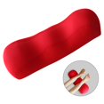thumbnail image 1 of Oreiller Traversin pour Jambes, Genoux, Bas du Dos en Mousse Mémoire, Oreiller Demi-Rouleau, Idéal comme Oreiller sous le Genou, Oreiller pour Repose-Jambes, Oreiller - Rouge, 1 of 6