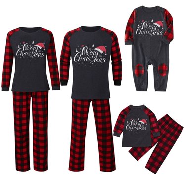 Family Christmas Pjs Matching Sets Plus Size for Women Pijamas de Navidad familiares a juego, conjuntos de ropa de dormir de Navidad para padres e hijos, conjunto para fiestas, Multiples Estilos