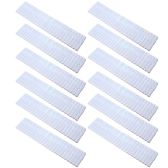 Coofit Séparateurs de Tiroir Réglables : Séparateur de Tiroir 12 Pcs Organisateur de sous-Vêtements