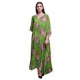 thumbnail image 1 of Bimba Caftan Long à Fleurs Robe Maxi de Plage Maillot de Bain Couvre-Maillot Kaftan pour Femmes-4x-5x, 1 of 5