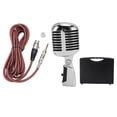 thumbnail image 2 of Microphone de Scène Dynamique à Angle de Prise Cardioïde Ajustable pour Performance KTV, avec Boîtier Moulé sous Pression, Boîtier Insonorisant et Structure à Montage Antichoc, pour Enregistrement en Direct, 2 of 7