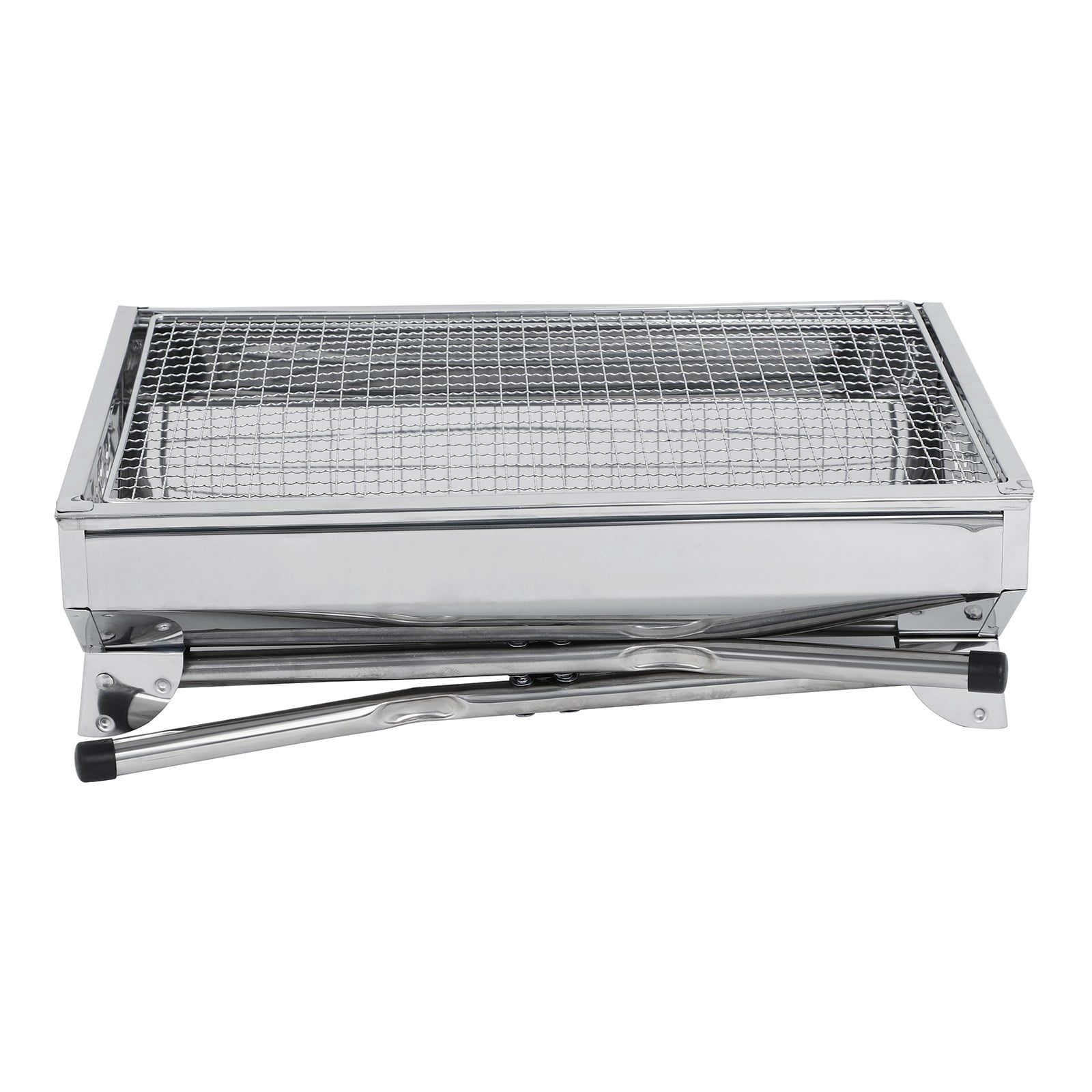 DJN Clearance Sale Barbecue Grill Grill Barbecue Portable BBQ Stainless Steel Folding BBQ Kabab Grill Camping Grill Tabletop Grill Hibachi Grill For Shish Kabob Portable Small Grill