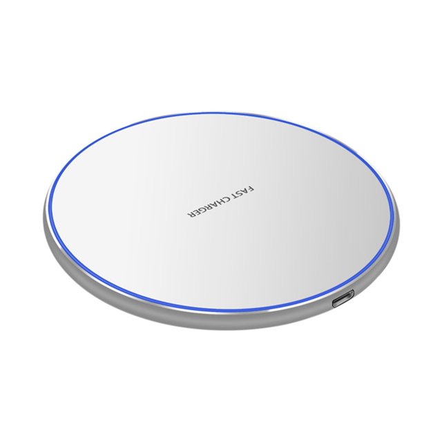 Sentmoon Phone Accessories Universal-thin Mobile Phone Round Desktop Wireless Fast Charger Wireless Charger Charging Dock Station Cell Phone Accessories Deals of the Day Clearance Prime