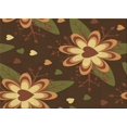 thumbnail image 1 of Ahgly Company Tapis Rectangulaire Lavable en Machine Rouge Nuit, 8 Pieds x 10 Pieds, 1 of 7