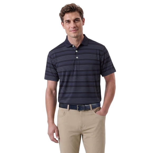 Polo à manches courtes et motif rayé Ben Hogan Performance pour homme