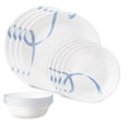 thumbnail image 1 of Corelle® Vitrelle® Blue Ribbons 12-pc Dinnerware Set, 1 of 4