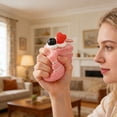 thumbnail image 2 of SBYOJLPB A Simulation Bun Shaped Slow Toy with A Cute Portable Stress Relieving and Healing Ball, 2 of 5
