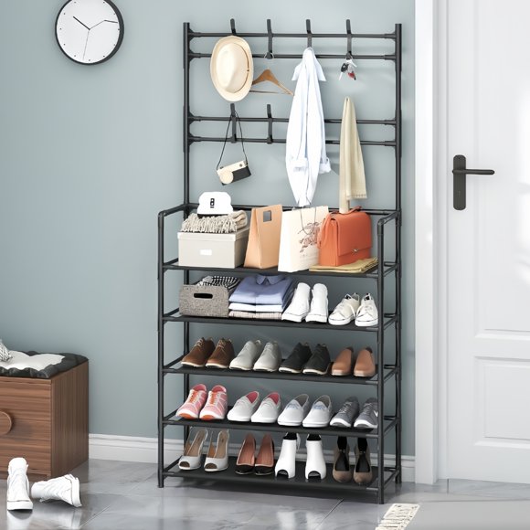 HSH001 - Coat Rack Flooring Standing-5Tiers 80 x 28 x 175cm