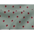 thumbnail image 4 of oneOone Viscose Jersey Fabric Strawberry Fruit Printed Craft Fabric BTY 60 Inch Wide, 4 of 4