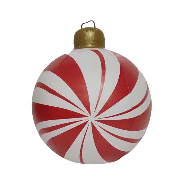 Décoration de Noël en PVC Bonbon Gonflable 60cm