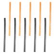 thumbnail image 2 of 10Pcs Plastic Spiral Binding Coils Plastic Binder Rings DIY Spiral Binding Coils, 2 of 9
